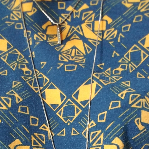 Loft Two Strand Gold tone Necklace - Picture 4 of 8